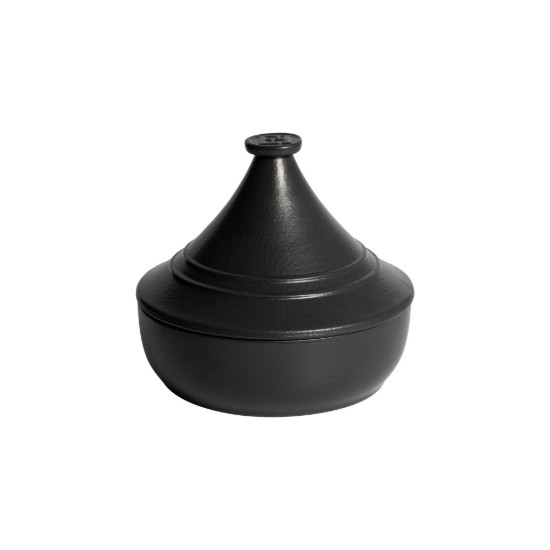 Mini-tagine, ceramic, 16 cm / 0.6L, "Solo", Basalt - Emile Henry