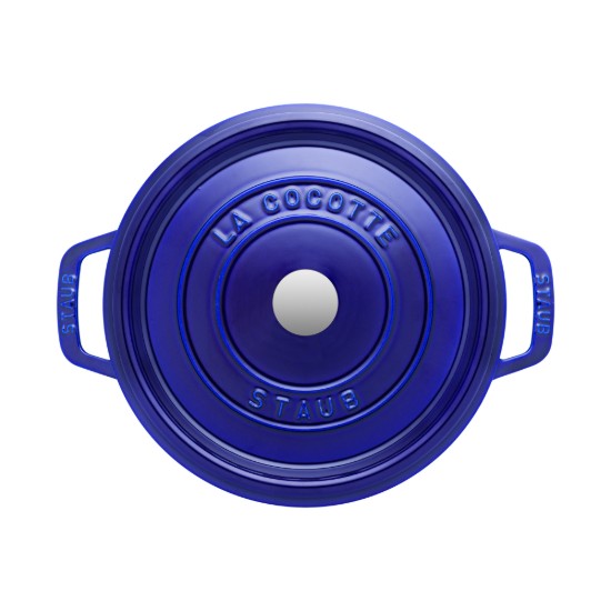 Cocotte cooking pot, cast iron, 26cm/5,2L, Dark Blue - Staub