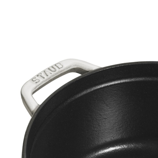 Cocotte cooking pot, cast iron, 20 cm/2,2 L, White Truffle - Staub