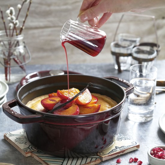 Cocotte keedupott, malm, 22 cm/2.6L, Grenadine  - Staub