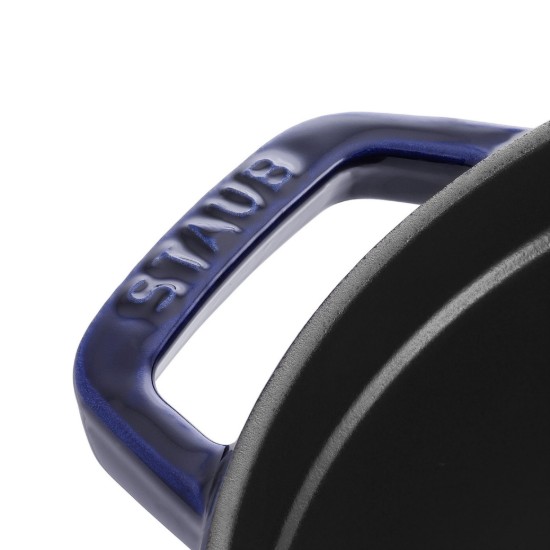 Cocotte cooking pot, cast iron, 22cm/2,6L, Dark Blue - Staub