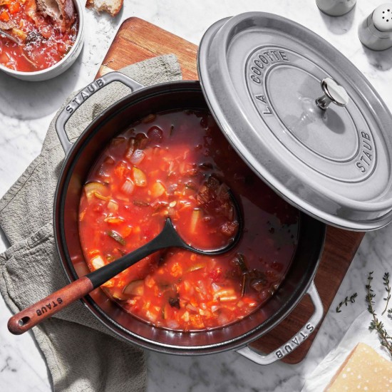 Cocotte cooking pot, cast iron, 26cm/5,2L, Graphite Grey - Staub