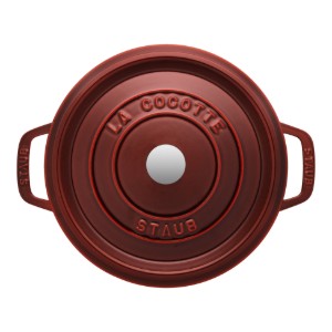 Cocotte keedupott, malm, 28 cm/6,7L, Grenadine - Staub