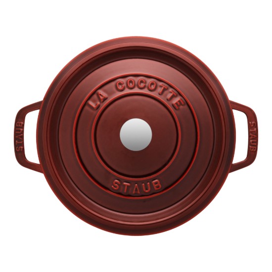 Cocotte kookpot, gietijzer, 28 cm/6,7L, Grenadine - Staub