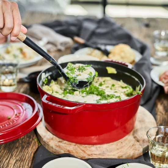 Cocotte cooking pot, cast iron, 28 cm/6.7L, Cherry - Staub