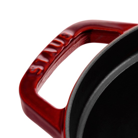 Oval Cocotte cooking pot, cast iron, 23 cm/2.35L, Grenadine - Staub 