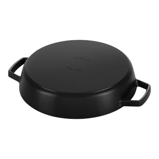 Cast iron frying pan, 34 cm, Black - Staub