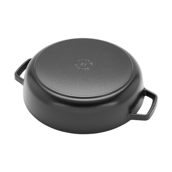 Chistera casserole dish, cast iron, 28 cm, Black - Staub