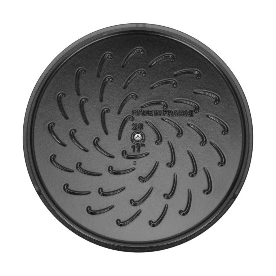 Chistera lonac za kuvanje, liveno gvožđe, 28 cm, Graphite Grey - Staub