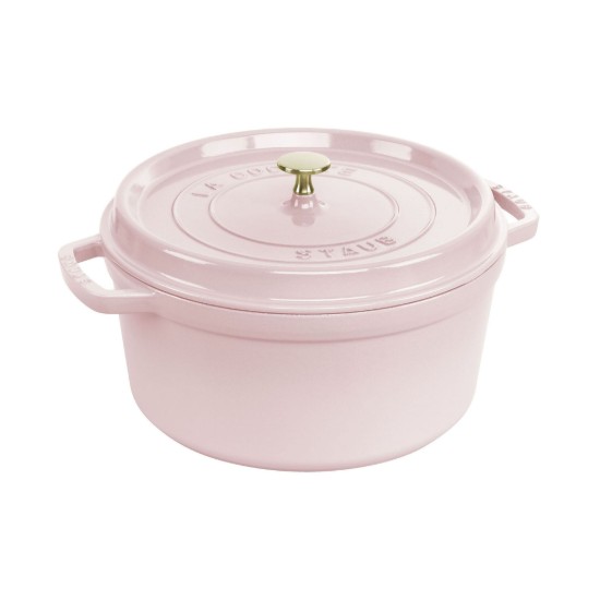 Cocotte cooking pot, cast iron, 28 cm / 6.7 L, Sorbet Rose - Staub