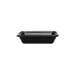 Keramische schotel, GN 1/4 65mm, 26.5 x 16 cm/0.85L, Zwart - Emile Henry