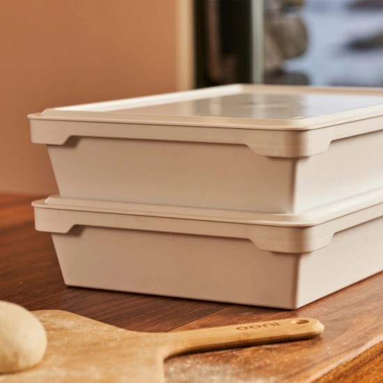 Set of 2 pizza dough boxes with lids - Ooni