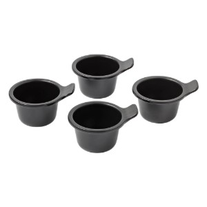Set of 4 muffin tins for airfryer, steel, 7 cm - PYREX