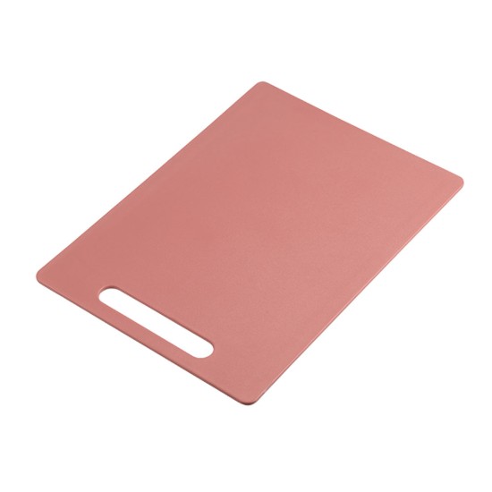 Tabla de cortar de plástico, 28,5 x 19,5 cm, 0,5 cm de grosor, roja - Kesper