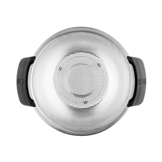 Sett med 3 dørslag med 2 håndtak, rustfritt stål, 18/22/26 cm - BRA