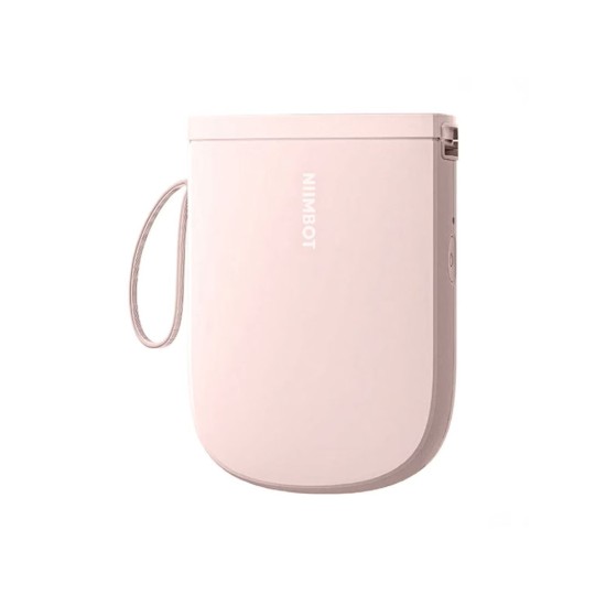 Portable thermal label printer, model D11_H, Pink - NIIMBOT