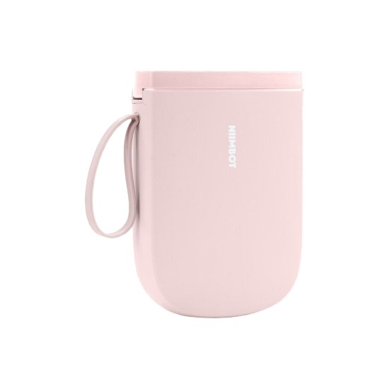 Portable thermal label printer, model D11_H, Pink - NIIMBOT
