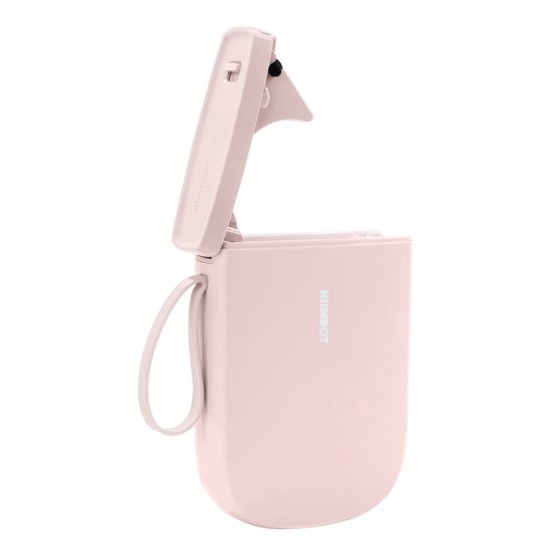 Portable thermal label printer, model D11_H, Pink - NIIMBOT