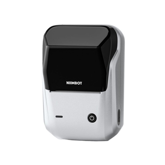 Tragbarer Thermoetikettendrucker, Modell B1, Silver - NIIMBOT