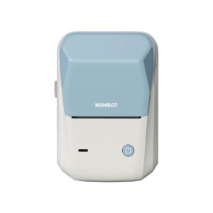 Portable thermal label printer, model B1 PRO, Light Blue - NIIMBOT