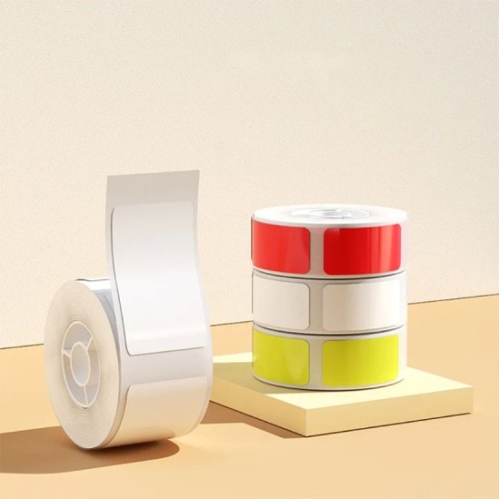 Roll of self-adhesive thermal labels, 20 x 40 mm, 155 pcs/roll, White - NIIMBOT