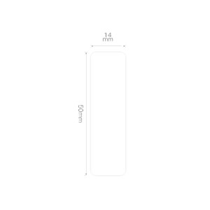 Label sticker roll N1, 14x50mm, 125 pcs/roll, White - NIIMBOT