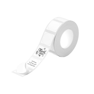 Roll of round self-adhesive labels, 31 mm, 210 pcs/roll, White - NIIMBOT