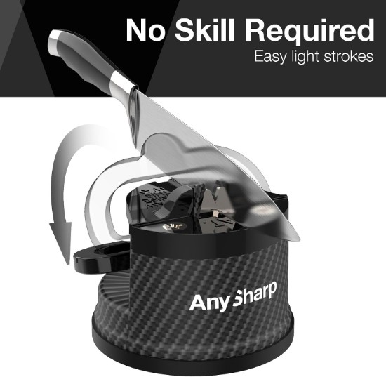 Knife sharpener, "Premium", Carbon Fibre - AnySharp