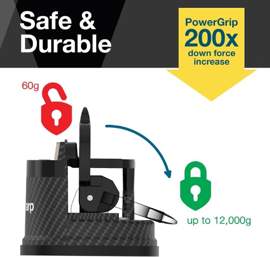 Knife sharpener, "Premium", Carbon Fibre - AnySharp
