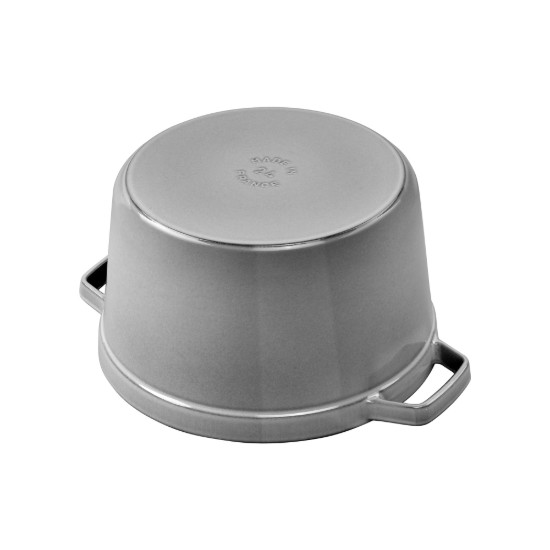 Cocotte deep cooking pot, cast iron, 24cm/4.7L, Graphite Grey - Staub
