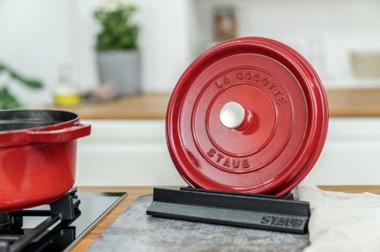 Lid holder, cast iron - Staub