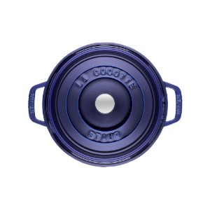 Cocotte keedupott, malm, 22cm/2,6L, Dark Blue - Staub