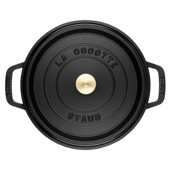 Hrnec Cocotte, litina, 34 cm/12,6L, Black - Staub