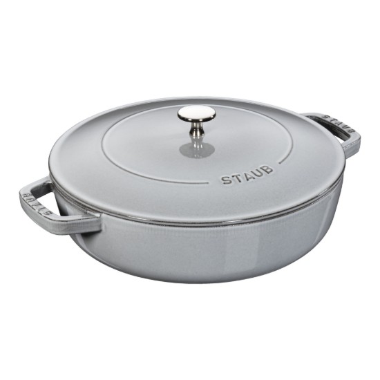 Chistera Kochtopf, Gusseisen, 28 cm, Graphite Grey - Staub