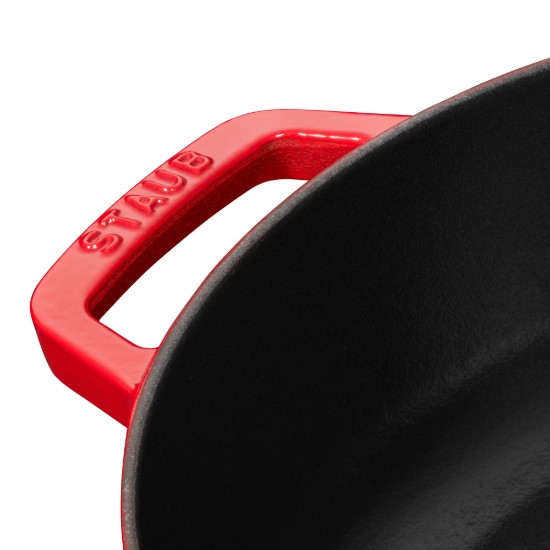 Chistera cooking dish, cast iron, 24 cm, Cherry - Staub