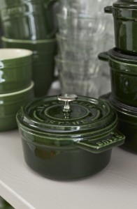 Mini-Cocotte cooking pot, cast iron, 10cm/0.25L, Basil - Staub 