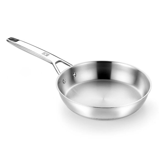 2 nerūsējošā tērauda pannu komplekts, 3 slāņu, 24/28 cm, "Signature" - BRA