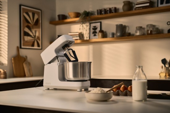 Spiralrührer mit Rührschüssel, 4,5 l, "Halo Core", Polar White - Ooni
