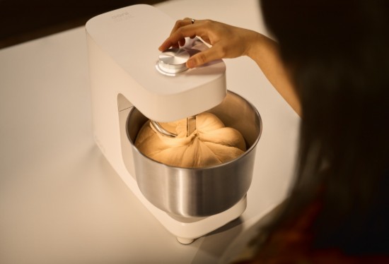 Spiralrührer mit Rührschüssel, 4,5 l, "Halo Core", Polar White - Ooni