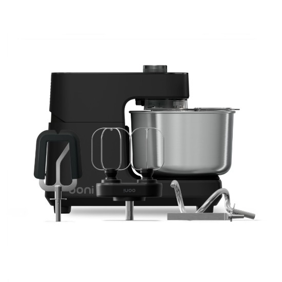 Spiralrührer mit Rührschüssel, 4,5 l, „Halo Core“, Foundry Black – Ooni