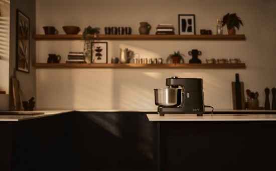 Spiralrührer mit Rührschüssel, 4,5 l, „Halo Core“, Foundry Black – Ooni