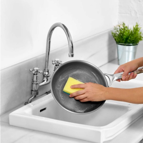Stainless steel frying pan, 20 cm, "Titanium One" - BRA