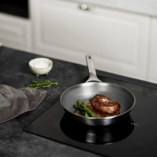 Stainless steel frying pan, 24 cm, "Titanium One" - BRA