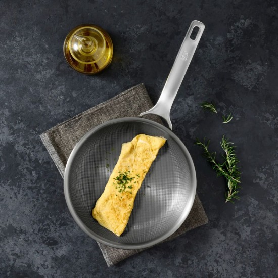 Stainless steel frying pan, 24 cm, "Titanium One" - BRA