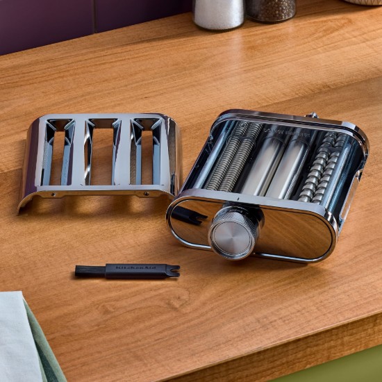 3'ü 1 arada makarna aparatı, paslanmaz çelik - KitchenAid