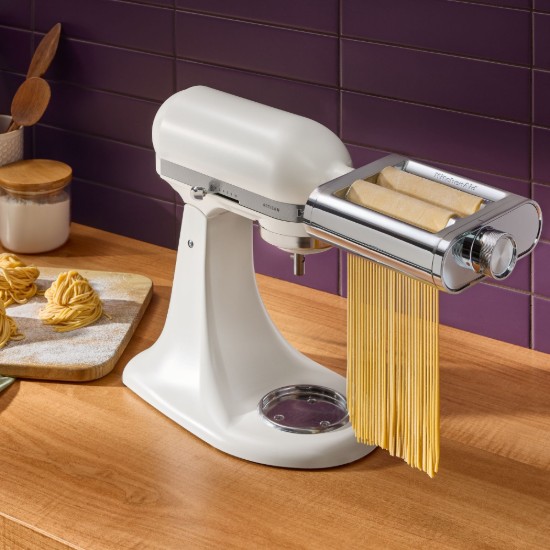 3'ü 1 arada makarna aparatı, paslanmaz çelik - KitchenAid