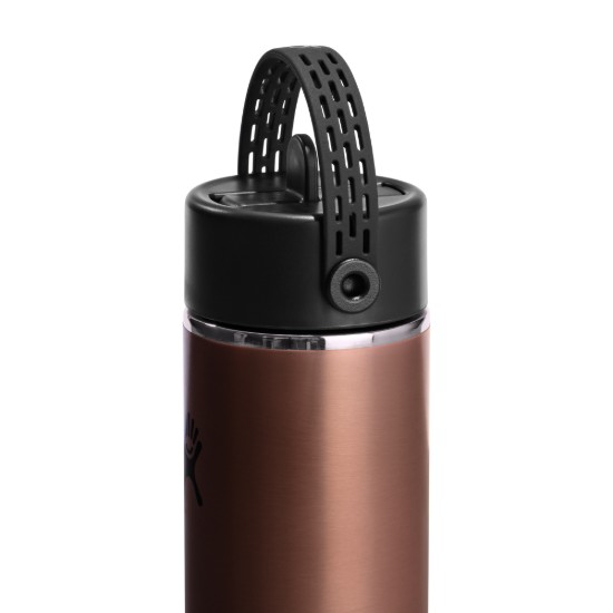 "Lightweight Straw" termoisolatsiooniga pudel, roostevaba teras, 950 ml, Obsidian - Hydro Flask