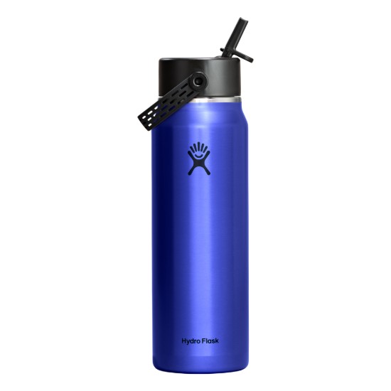 "Lightweight Straw" termoisolatsiooniga pudel, roostevaba teras, 950 ml, Sapphire Blue - Hydro Flask