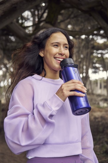 "Lightweight Straw" termoisolatsiooniga pudel, roostevaba teras, 950 ml, Sapphire Blue - Hydro Flask