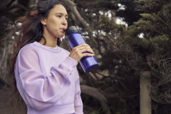 "Lightweight Straw" termoisolatsiooniga pudel, roostevaba teras, 950 ml, Sapphire Blue - Hydro Flask